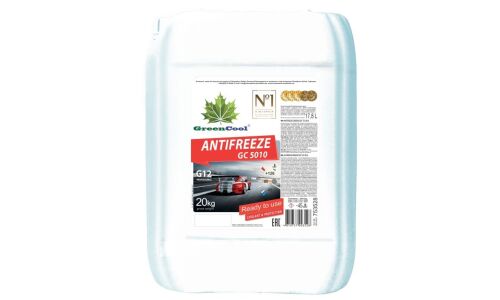 Антифриз GreenCool Antifreeze GC5010, G12, красный, -40°C, 20кг, арт. 753528