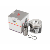 Поршень 0.25 с кольцами с масл. галереей Hyundai D4CB CRDi d91.0+0.25 (23410-4A913) United Motors, арт. PC1297-025