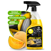 Очиститель салона Grass Universal Cleaner, пенный, для пластика, кожи и ткани, с ароматом дыни, бутылка с триггером 600мл, арт. 110535 Очиститель салона Grass Universal Cleaner, пенный, для пластика, кожи и ткани, с ароматом дыни, бутылка с триггером 600мл, арт. 110535