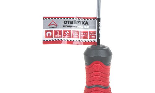 Отвертка Master шлицевая SL3.0x100 ARNEZI, арт. R2001102