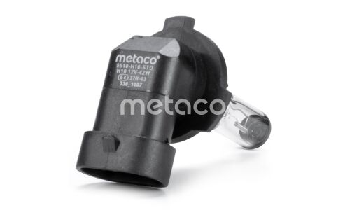 Лампа галогенная Metaco Halogen H10 (PY20d, T12), 12В, 42Вт, 3200К, 1 шт, арт. 9510-H10-STD