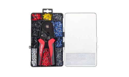 Набор наконечников с кримпером 1200пр. ARNEZI, арт. R6041103