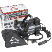 Компрессор автомобильный Arnezi Heavy Duty A35, 12В, 14А, 180Вт, 35л/мин, 10атм, шланг 70см, с фонариком, насадками и сумкой, арт. A0302002