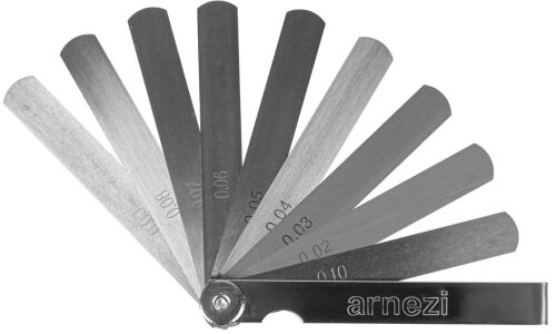 Набор щупов 9пр (0.02-0.5 мм ) (блистер) ARNEZI, арт. R7302109