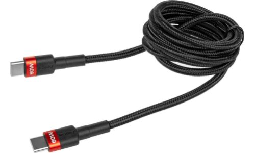 Кабель для мобильных устройств Arnezi, с USB Type-C на USB Type-C, 1.2м, 3А, 60Вт, поддержка быстрой зарядки, арт. A0605043