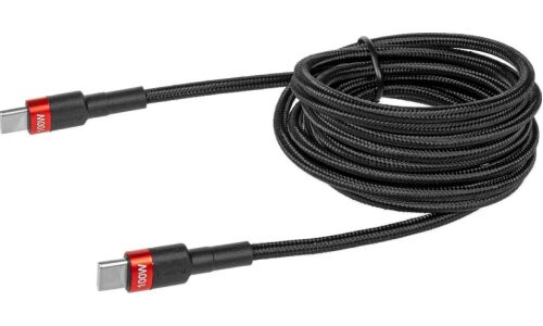 Кабель для мобильных устройств Arnezi, с USB Type-C на USB Type-C, 2м, 5А, 100Вт, поддержка быстрой зарядки, арт. A0605042