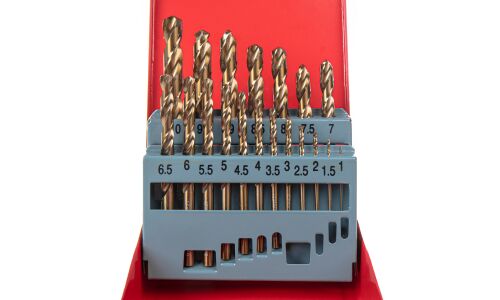 Набор сверл по металлу 19 шт. Cobalt 5% (d 1-10 мм ) ARNEZI, арт. R5203119