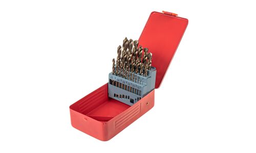 Набор сверл по металлу 25 шт. Cobalt 5% (d 1-13 мм ) ARNEZI, арт. R5203125