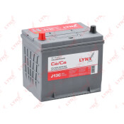 Аккумулятор LYNXauto 65D23R, 60Ач, CCA 500А, необслуживаемый, арт. J13C Аккумулятор LYNXauto 65D23R, 60Ач, CCA 500А, необслуживаемый, арт. J13C