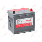 Аккумулятор LYNXauto 65D23L, 60Ач, CCA 500А, необслуживаемый, арт. J14C Аккумулятор LYNXauto 65D23L, 60Ач, CCA 500А, необслуживаемый, арт. J14C
