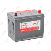 Аккумулятор LYNXauto 95D26L, 78Ач, CCA 650А, необслуживаемый, арт. J18C Аккумулятор LYNXauto 95D26L, 78Ач, CCA 650А, необслуживаемый, арт. J18C