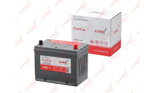 Аккумулятор LYNXauto 95D26L, 78Ач, CCA 650А, необслуживаемый, арт. J18C