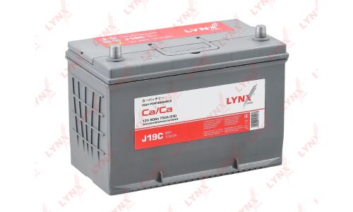 Аккумулятор LYNXauto 105D31R, 90Ач, CCA 750А, необслуживаемый, арт. J19C