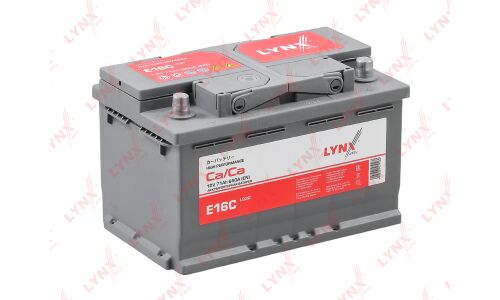 Аккумулятор LYNXauto LB3 L, 71Ач, CCA 650А, необслуживаемый, арт. E16C