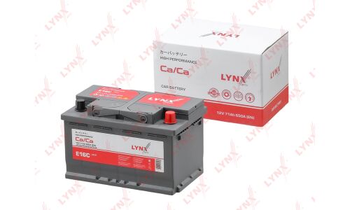Аккумулятор LYNXauto LB3 L, 71Ач, CCA 650А, необслуживаемый, арт. E16C