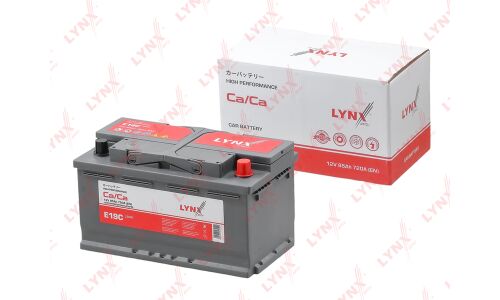 Аккумулятор LYNXauto LB4 L, 85Ач, CCA 720А, необслуживаемый, арт. E19C