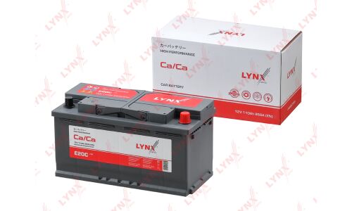 Аккумулятор LYNXauto L5 L, 110Ач, CCA 850А, необслуживаемый, арт. E20C