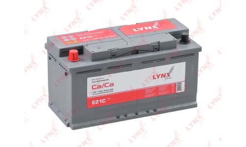 Аккумулятор LYNXauto L5R, 110Ач, CCA 850А, необслуживаемый, арт. E21C