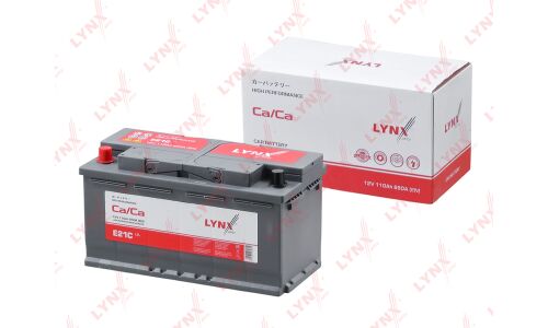 Аккумулятор LYNXauto L5R, 110Ач, CCA 850А, необслуживаемый, арт. E21C