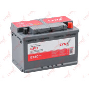 Аккумулятор LYNXauto LN3/L3 L, 75Ач, CCA 700А, необслуживаемый, технология EFB, арт. E73C Аккумулятор LYNXauto LN3/L3 L, 75Ач, CCA 700А, необслуживаемый, технология EFB, арт. E73C