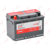 Аккумулятор LYNXauto LN3R/L3R(H6R), 75Ач, CCA 700А, необслуживаемый, технология EFB, арт. E74C Аккумулятор LYNXauto LN3R/L3R(H6R), 75Ач, CCA 700А, необслуживаемый, технология EFB, арт. E74C
