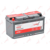 Аккумулятор LYNXauto LN5R/L5R(H8R), 100Ач, CCA 1050А, необслуживаемый, технология EFB, арт. E76C Аккумулятор LYNXauto LN5R/L5R(H8R), 100Ач, CCA 1050А, необслуживаемый, технология EFB, арт. E76C