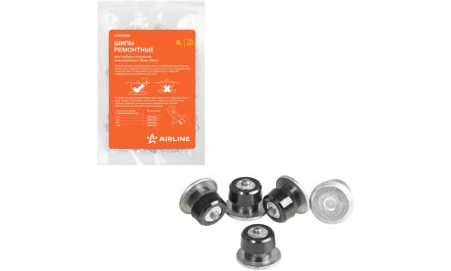Шипы ремонтные 8 мм, 50 шт. в пакете с навершием AIRLINE, арт. ATRK1550