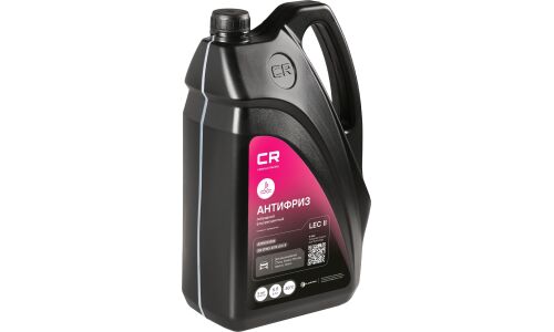 Антифриз Carville Racing, P-OAT, LEC-II, розовый, флуоресцентный, -50°С, 5л, арт. L2018082