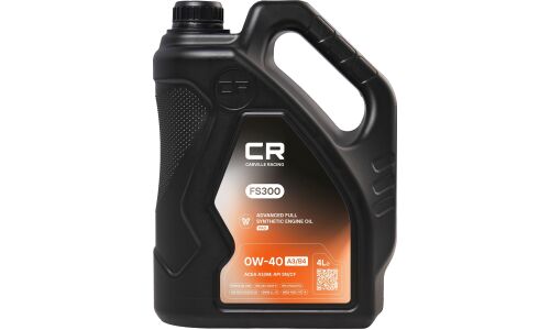 Масло моторное Carville Racing FS300 0w40, синтетическое, API SN/CF, ACEA A3/B4, универсальное, 4л, арт. L1D00401
