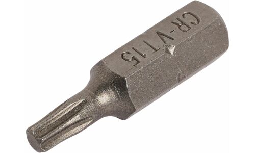 Бита-вставка Airline, посадочный размер HEX1/4", наконечник T15, длина 25мм, арт. ATAR029