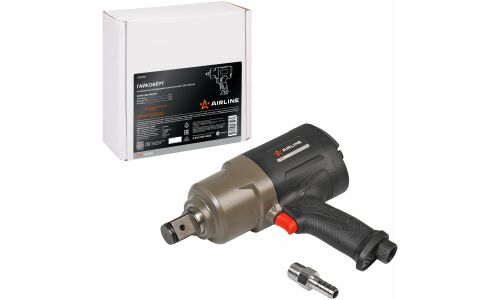 Гайковёрт пневматический Airline PRO, с квадратом 1", 2100Нм, арт. ATAZ117
