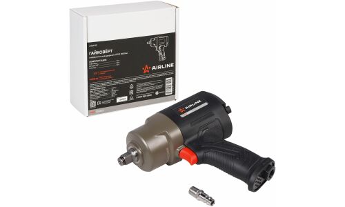 Гайковерт пневматический ударный композитный 1/2 DR 1680Нм PRO AIRLINE, арт. ATAZ113