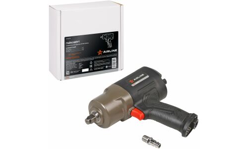 Гайковёрт пневматический Airline PRO, с квадратом 1/2", 1890Нм, арт. ATAZ114