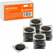 Заплата (латка) камерная на фольге круглая, D45мм, 64 шт. AIRLINE, арт. ATRP103
