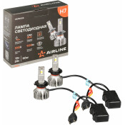 Лампа светодиодная Airline PRO Series H7 (PX26d, T11), 12/24В, 50Вт, 3000К, комплект 2 шт, арт. AEAR208