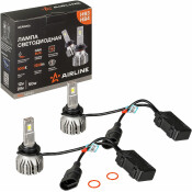 Лампа светодиодная Airline PRO Series HB3(9005), HB4(9006) (P20d, P22d, T12), 12/24В, 50Вт, 3000К, комплект 2 шт, арт. AEAR206