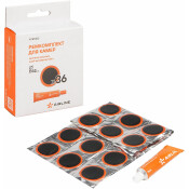 Ремкомплект для камер, заплатки круглые D32 мм - 36 шт., клей-активатор 12мл AIRLINE, арт. ATRS102