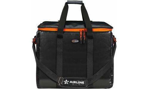 Сумка-холодильник (термосумка) Airline Big Size, объём 80л, размер 500x400x410мм, вертикальная, черная, арт. ADCB028