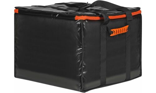 Сумка-холодильник (термосумка) Airline Big Size, объём 85л, размер 480x480x370мм, горизонтальная, черная, арт. ADCB025