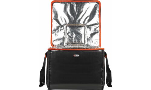 Сумка-холодильник (термосумка) Airline Big Size, объём 85л, размер 480x480x370мм, горизонтальная, черная, арт. ADCB025