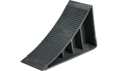 Упор противооткатный (башмак) Airline, пластиковый, 200х74х120мм, чёрный, арт. AJU06