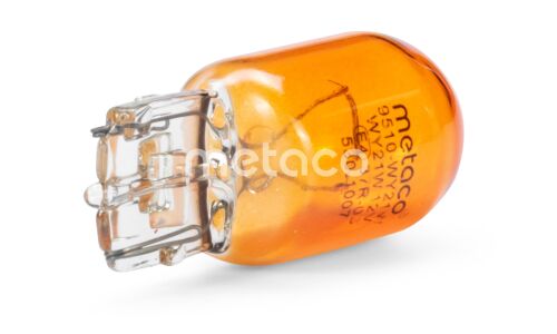 Лампа Metaco WY21W (WX3x16d, T20), 12В, 21Вт, оранжевая, арт. 9510-WY21W