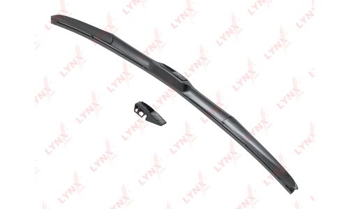 Щётка стеклоочистителя LYNXauto 600мм (24") гибридная, всесезонная, крепление J-Hook, 1 шт, арт. RX600
