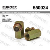 Адаптер датчика кислорода, угловой (обманка) Euro III/IV EUROEX, арт. 550024