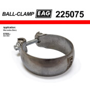 Хомут глушителя ball clamp SS304 EAG EAG, арт. 225075