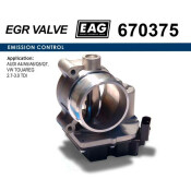 Дроссельная заслонка AUDI A4/A5/A6/Q5/Q7, VW TOUAREG 2.7-3.0 TDI EAG EAG, арт. 670375