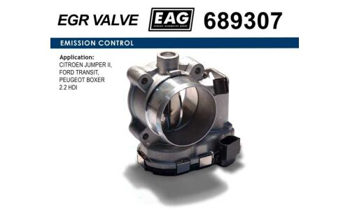 Дроссельная заслонка CITROEN JUMPER II, FORD TRANSIT, PEUGEOT BOXER 2.2 HDI EAG EAG, арт. 689307