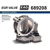 Дроссельная заслонка MERCEDES-BENZ W204/CLA/W212/VITO/SPRINTER CDI EAG EAG, арт. 689208