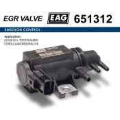 Клапан электромагнитный LEXUS IS II, TOYOTA AURIS/COROLLA/AVENSIS/RAV 4 III EAG EAG, арт. 651312