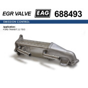 Радиатор охлаждения EGR FORD TRANSIT 2.2 TDCI EAG EAG, арт. 688493